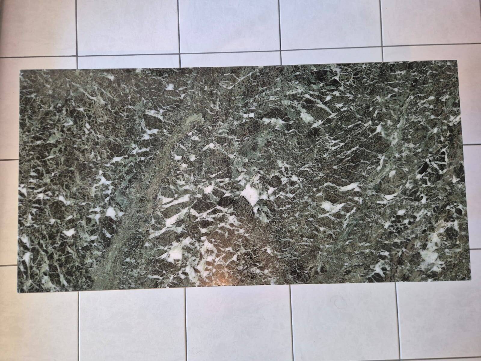 Marble and brass coffee table