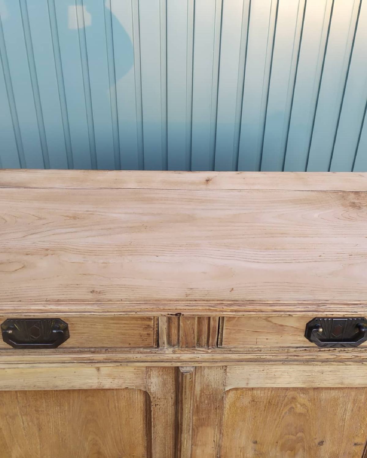 Parisian buffet raw wood