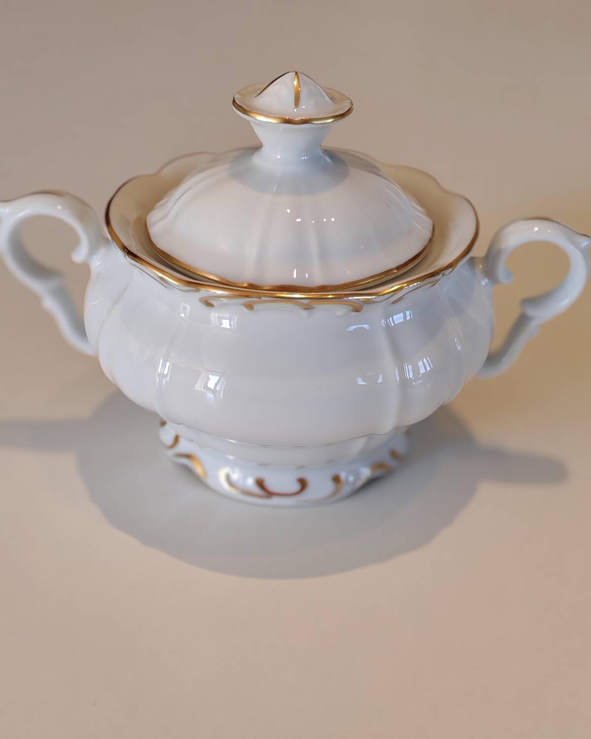 Service à café en porcelaine de Bohème