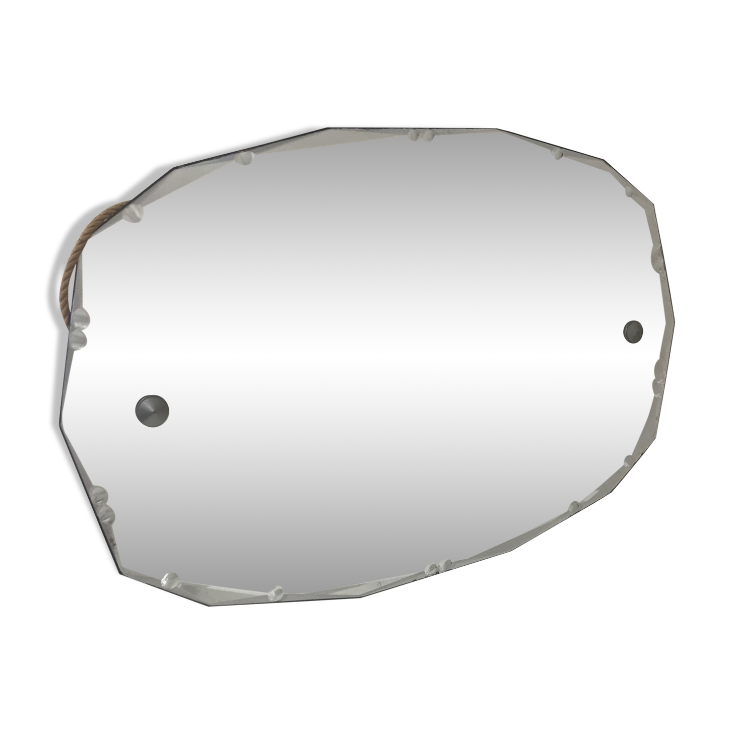 Superb beveled mirror 1940