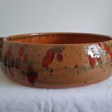 Vintage signed ceramic large plate