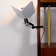 Lampe à pince Triedro de Joe Colombo pour Stilnovo