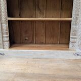 White Indian bookcase