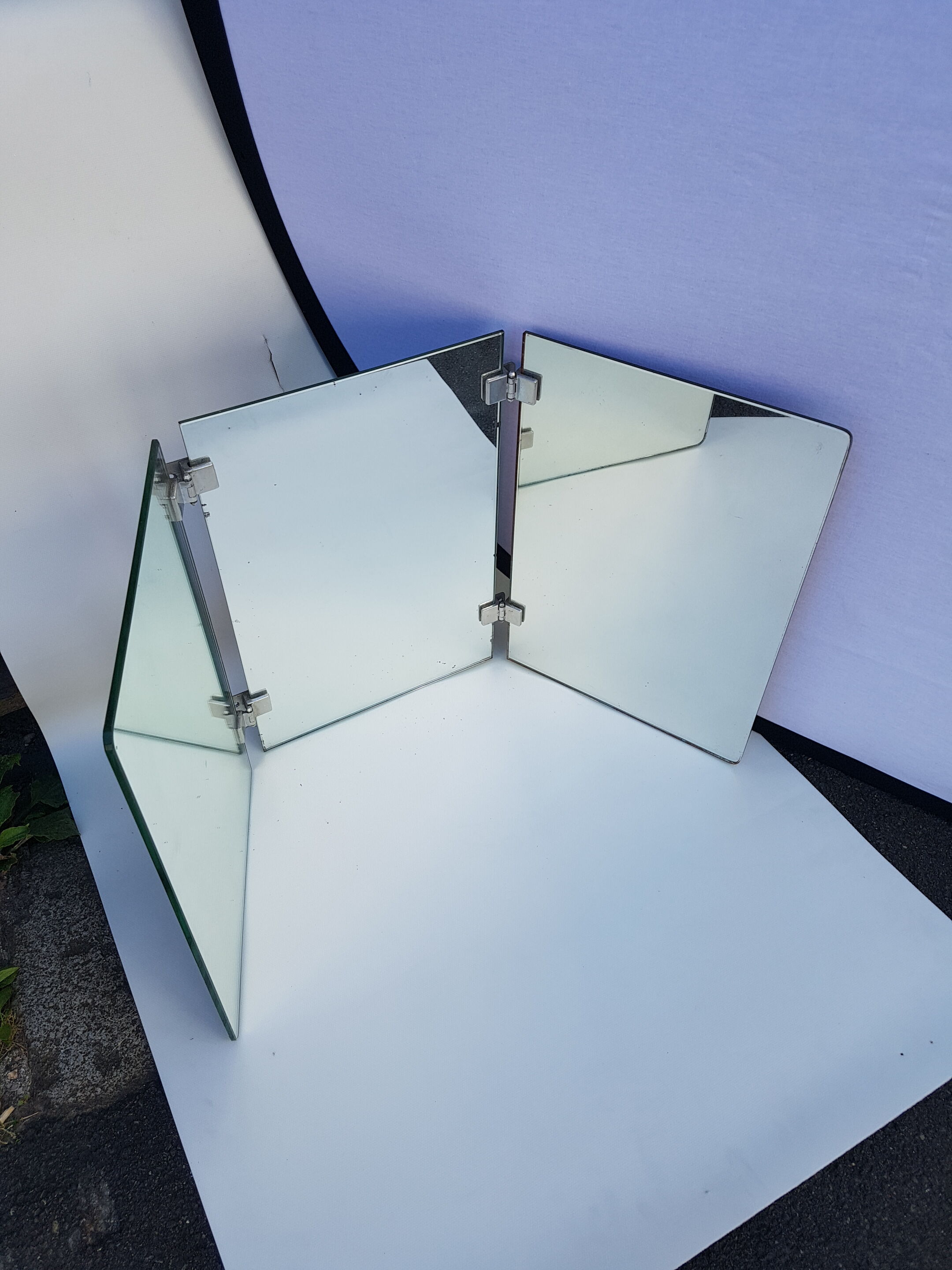 Mirror triptych of the 1960s