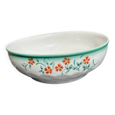 Flat earthenware bowl