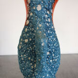 Fat Lava Vallauris ceramic vase 50s