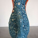 Fat Lava Vallauris ceramic vase 50s