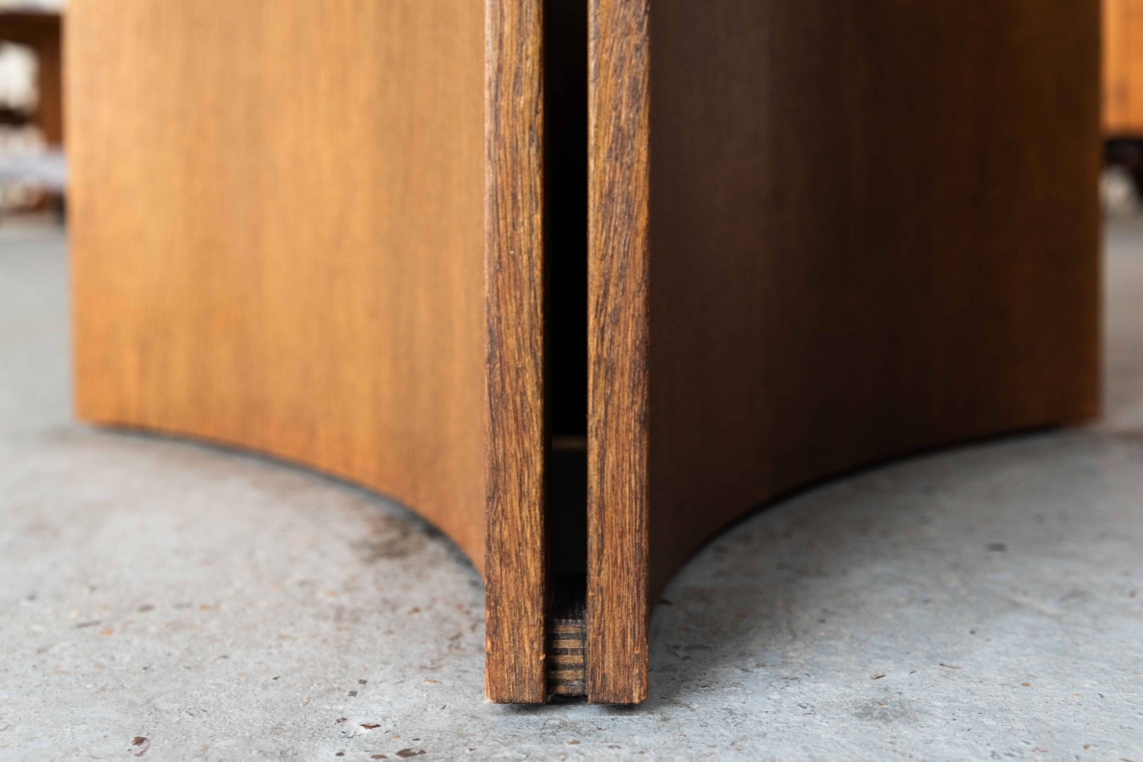 Brutalist coffee table, Germany, 1970's