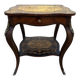 Louis XV style side table in marquetry