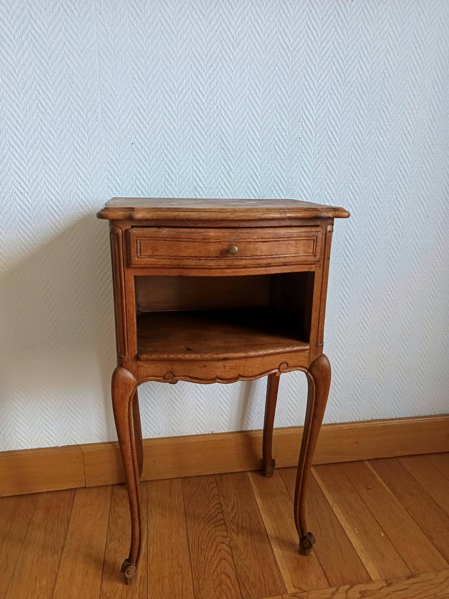 Louis XV style bedside table