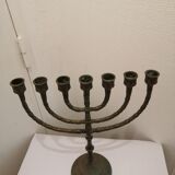 Hebreu worship candlestick menorah hanukkia 7 branches