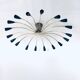 Sputnik 18-Arm Ceiling Lamp from Kaiser Leuchten, Germany, 1950s