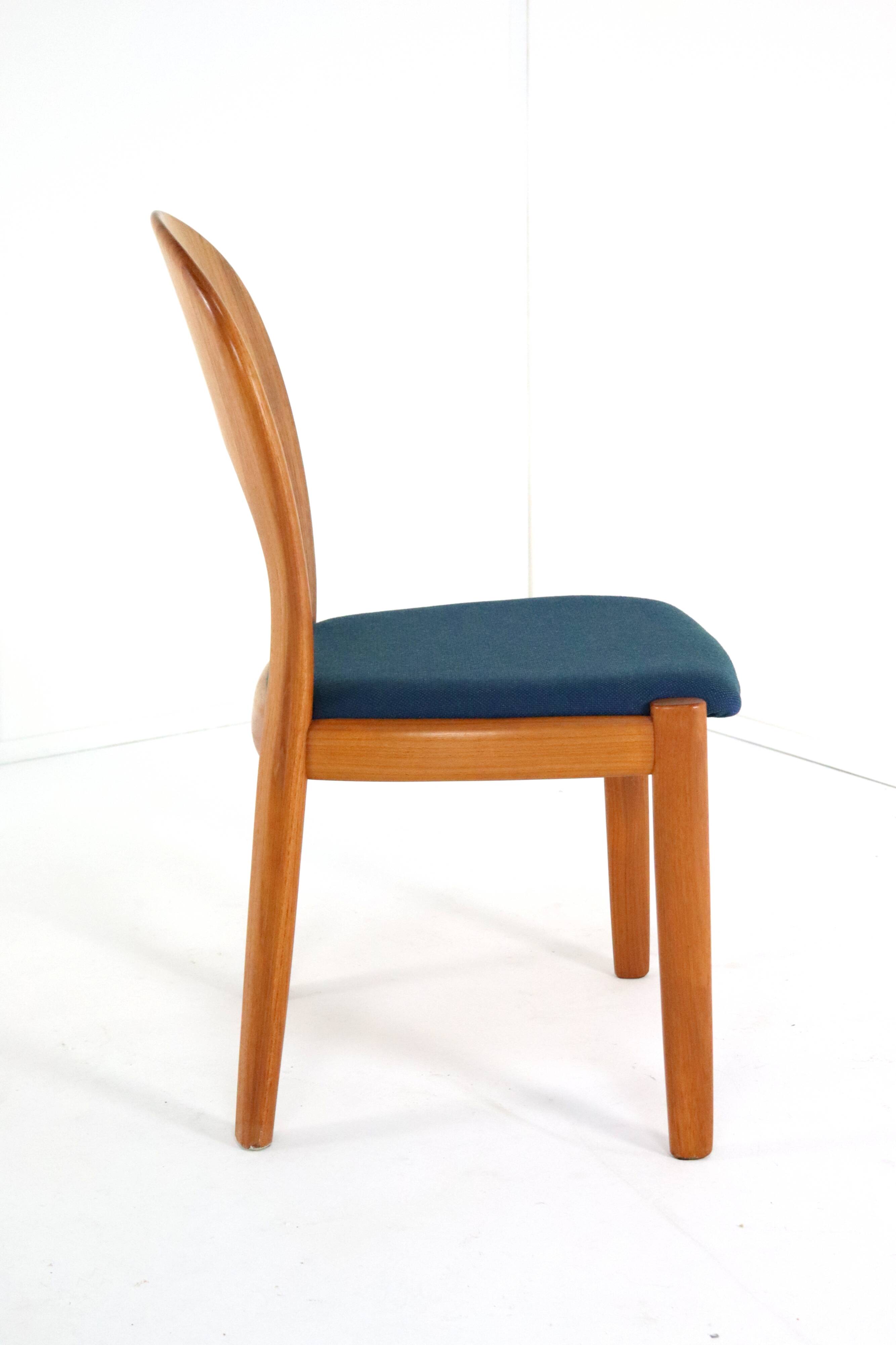 Set of 6 vintage Koefoed Morten 'Fjerritslev' chairs