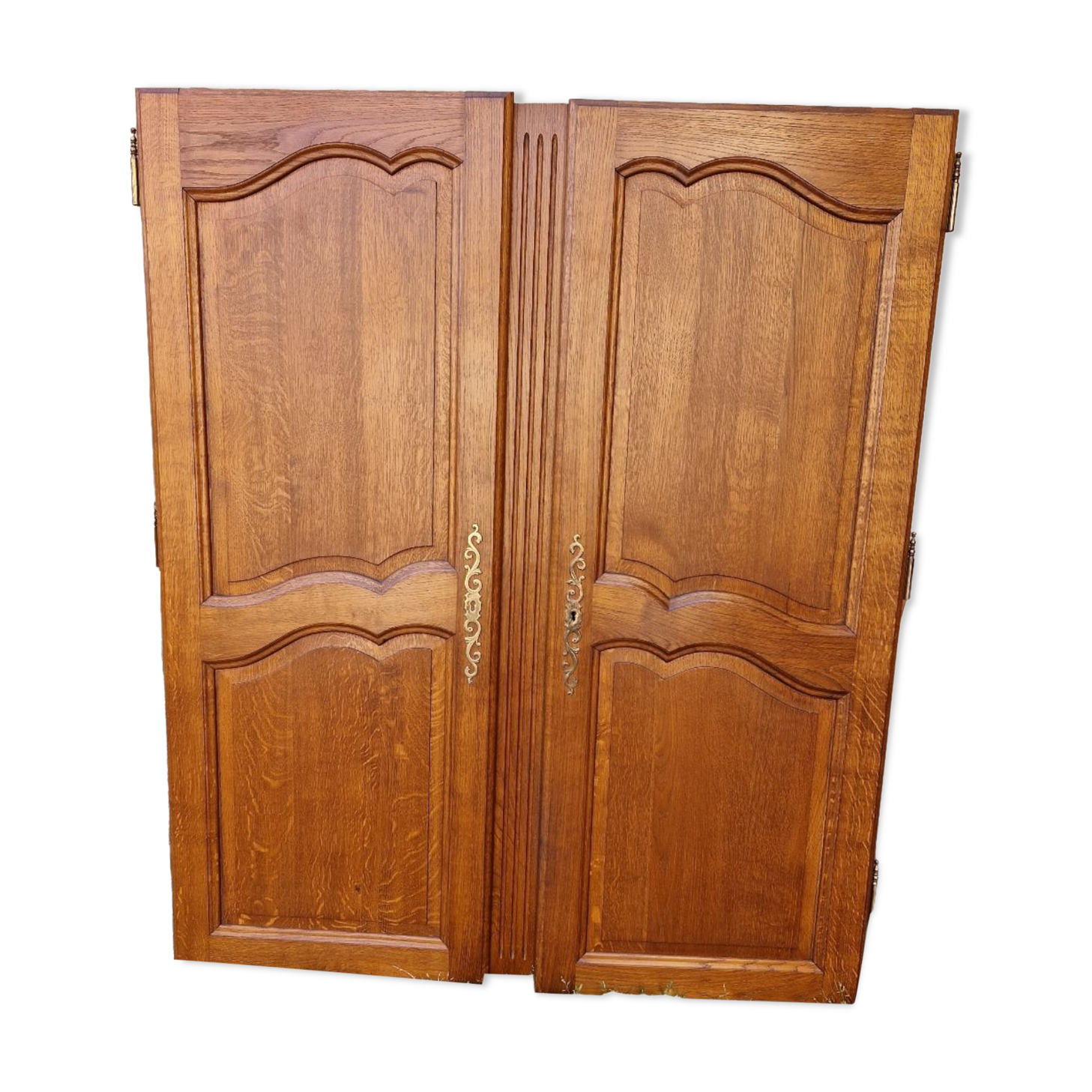 Paire de portes en chene