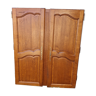 Pair of oak doors