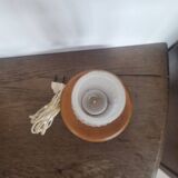 Old vintage tripod lamp with compass base