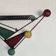 Wall-mounted coat rack attributed to Mathieu Matégot – France, 1950s
