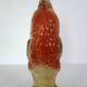 Saint Clément rooster pitcher, barbotine, 1950s