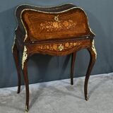 Rosewood Lady's Desk, Louis XV Style – Part 2 of the 19th Century