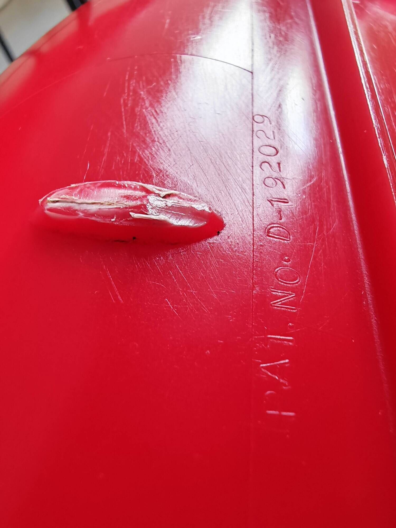 Pair of Vintage Space Age Red Armchairs 1970