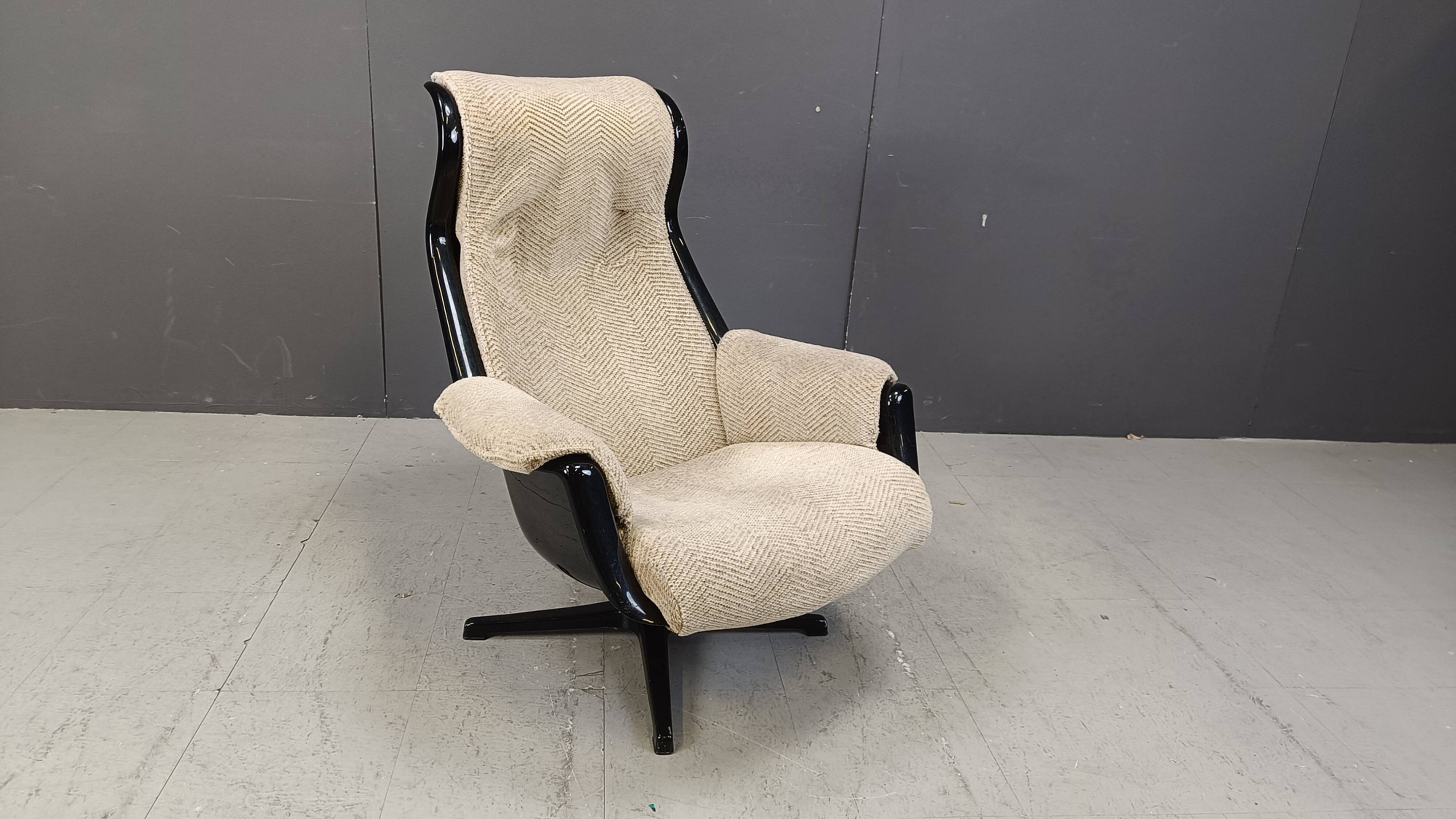 Mid-century space age galaxy armchair by Alf Svensson for Dux, 1968