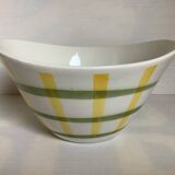 Moulin des loups tea towel pattern salad bowl