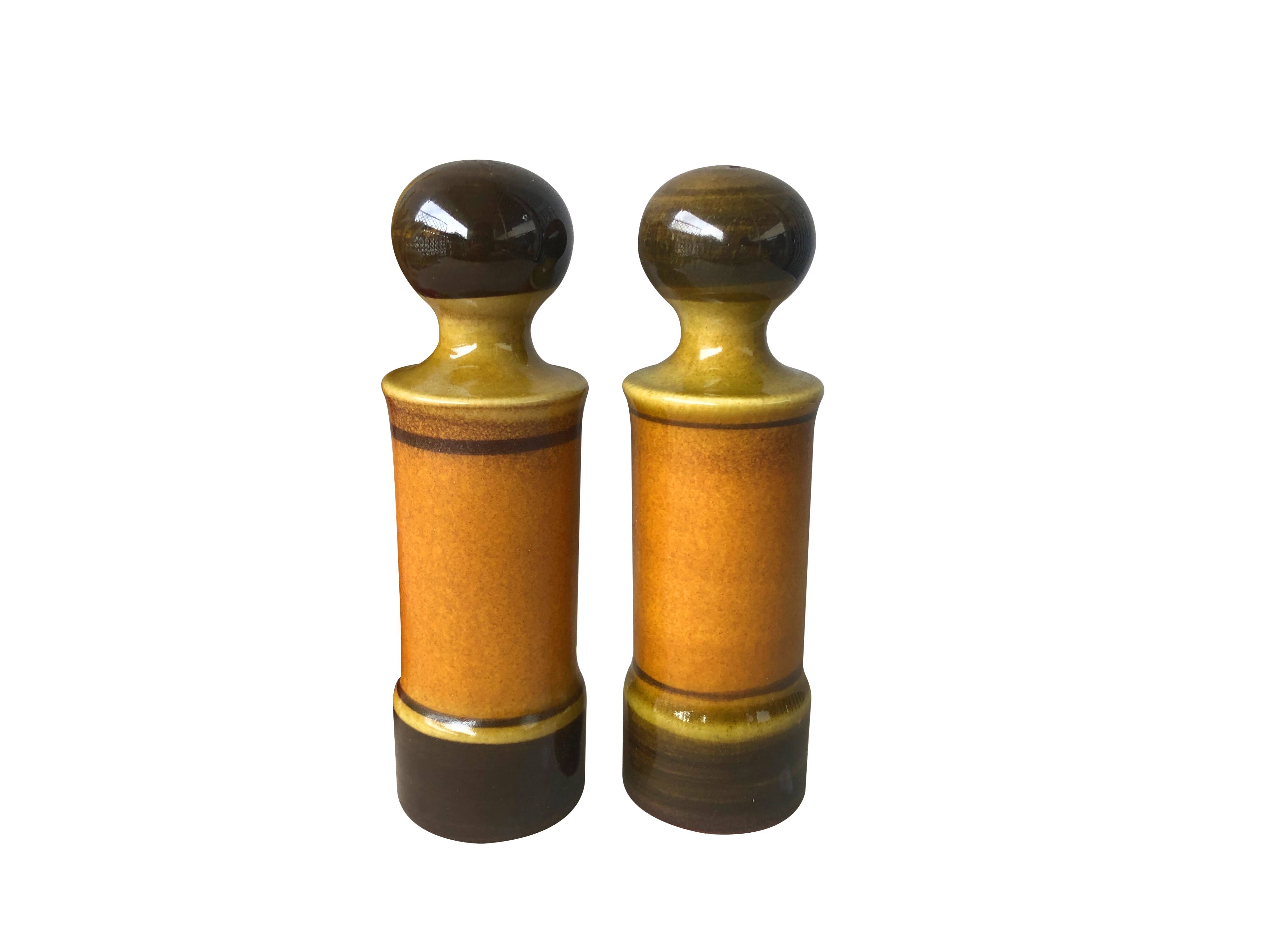 Goebel duo of salt and pepper shakers - Vintage German ceramics from 1970