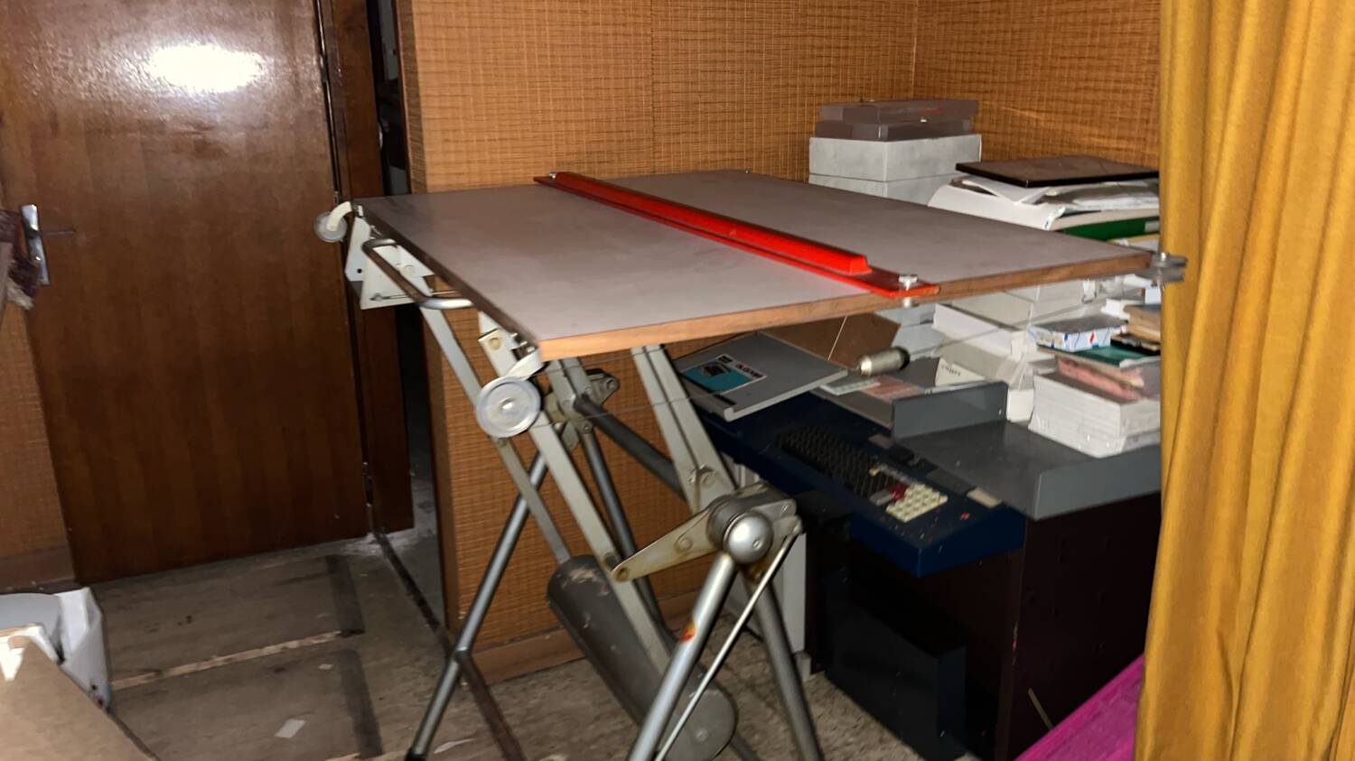 Heliolith drawing table 60s/70s