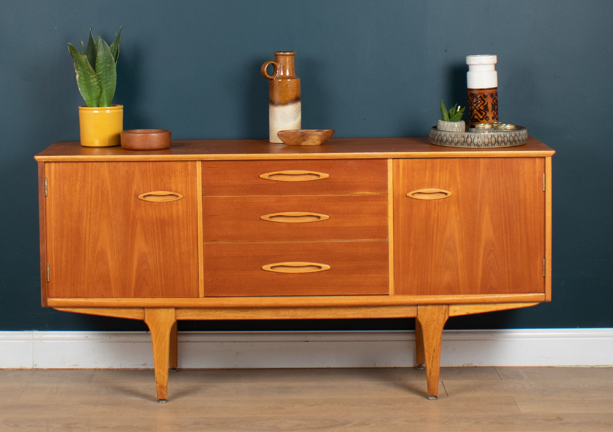 Buffet jentique retro teak 1960s