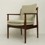 Arne Vodder armchair in palisander Denmark 1960s