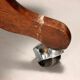 Antique oak swivel chair with wheels UK 20th Century