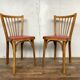 Pair of baumann bistro chairs
