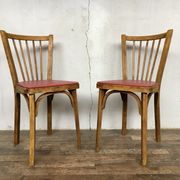 Pair of baumann bistro chairs