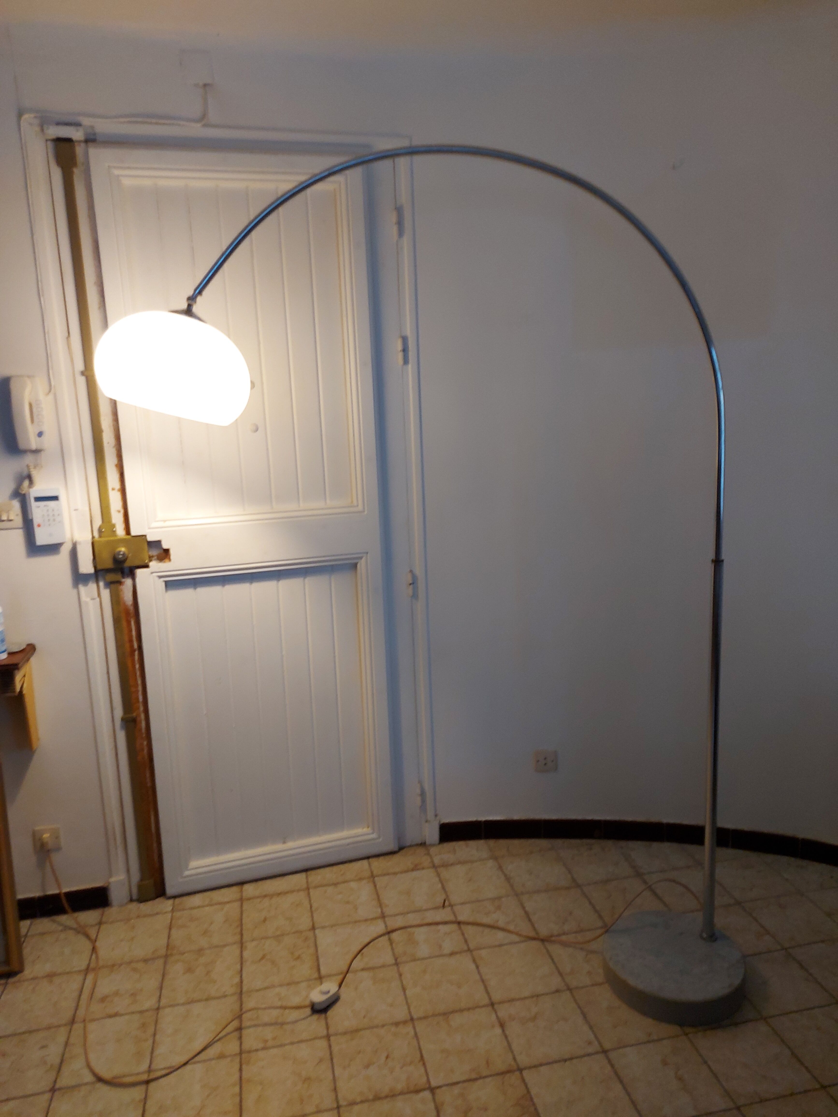 Vintage arch lamppost 1970