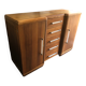 1930s Art Deco buffet in solid walnut