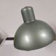 Former green aluminum metal lay desk lamp - year 60 - 70 - works