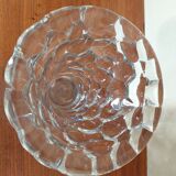 Vase en cristal transparent Pierre D'Avesn , Art Deco
