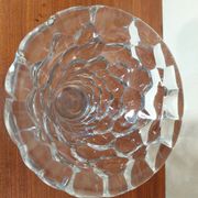 Vase en cristal transparent Pierre D'Avesn , Art Deco