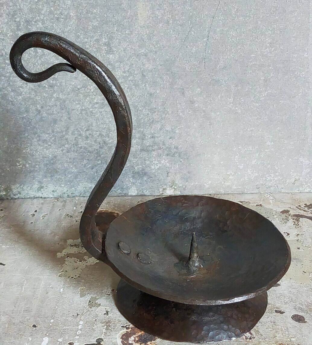 Brutalist candle holder from the 50s