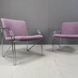 Danish arm chairs by Alfred Hofmann for Gispen/Labofa - 1970s - set of 5