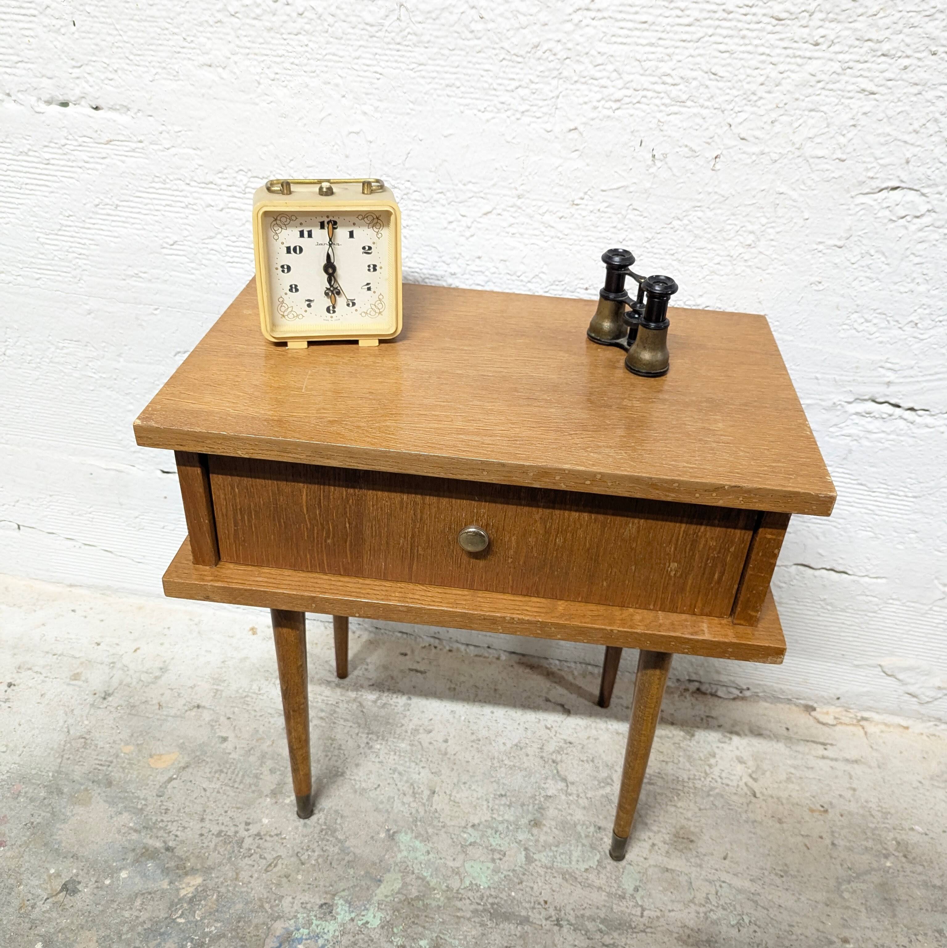 Vintage bedside table