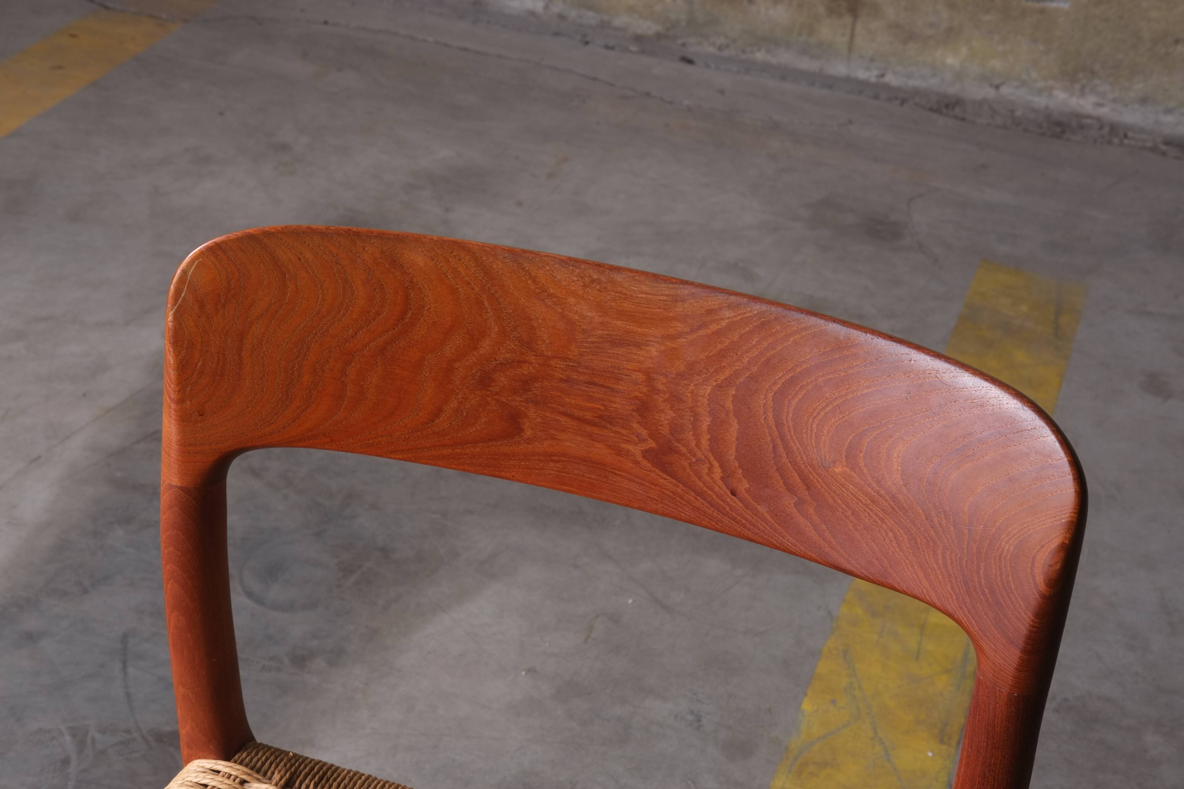 Niels O. Møller model 75 dining chair