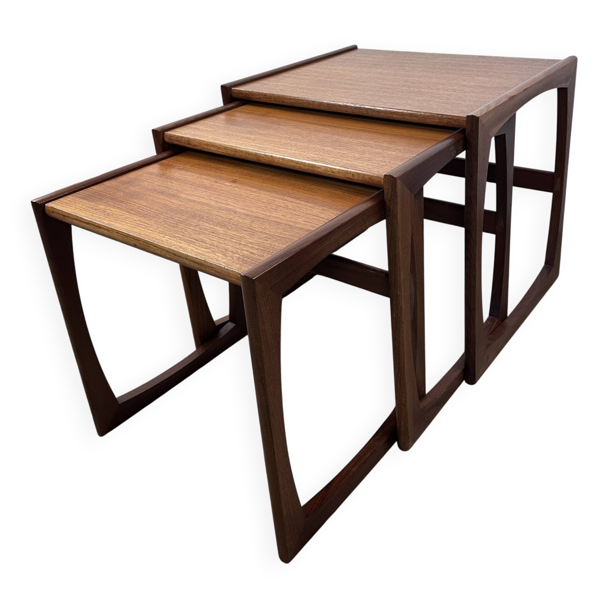 Nesting teak tables g.plan 1960