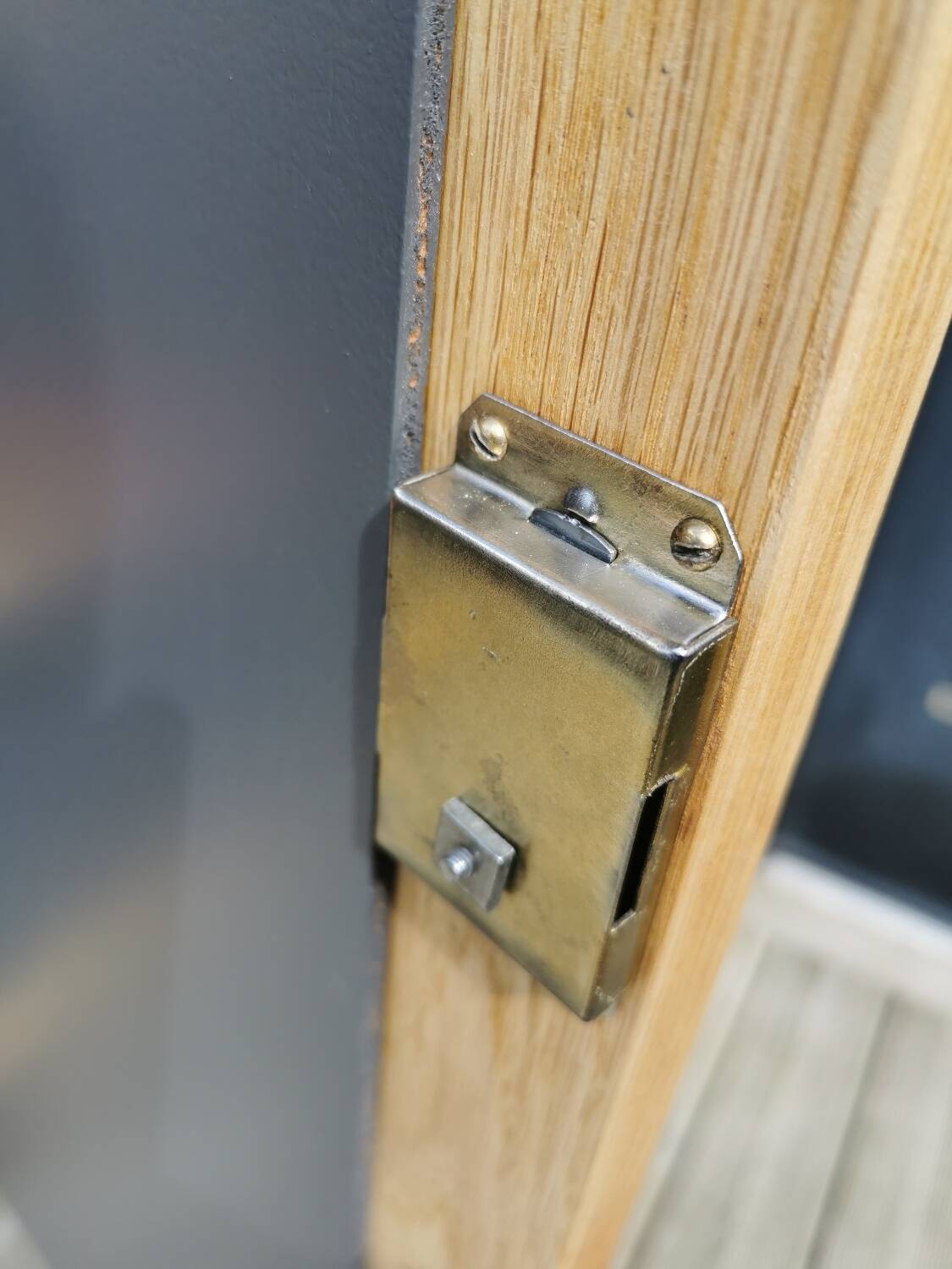 Oak and Rattan wardrobe