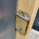 Oak and Rattan wardrobe