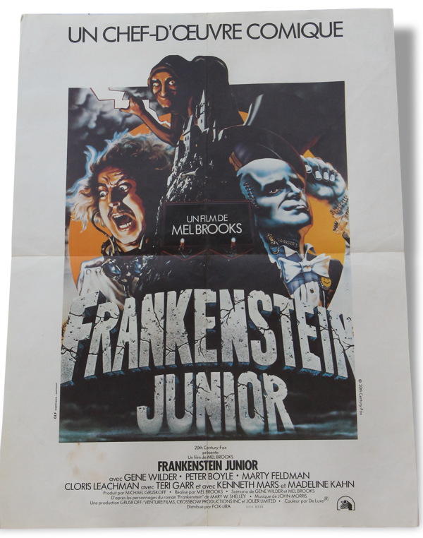 Affiche originale Frankenstein Junior