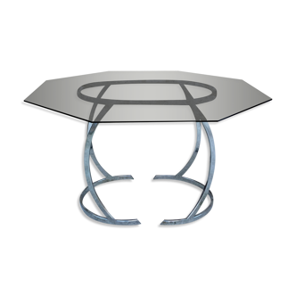 Table salle à manger en verre