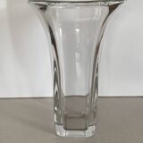 Large crystal vase