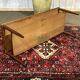 1970s English coffee table in teak and iroko.