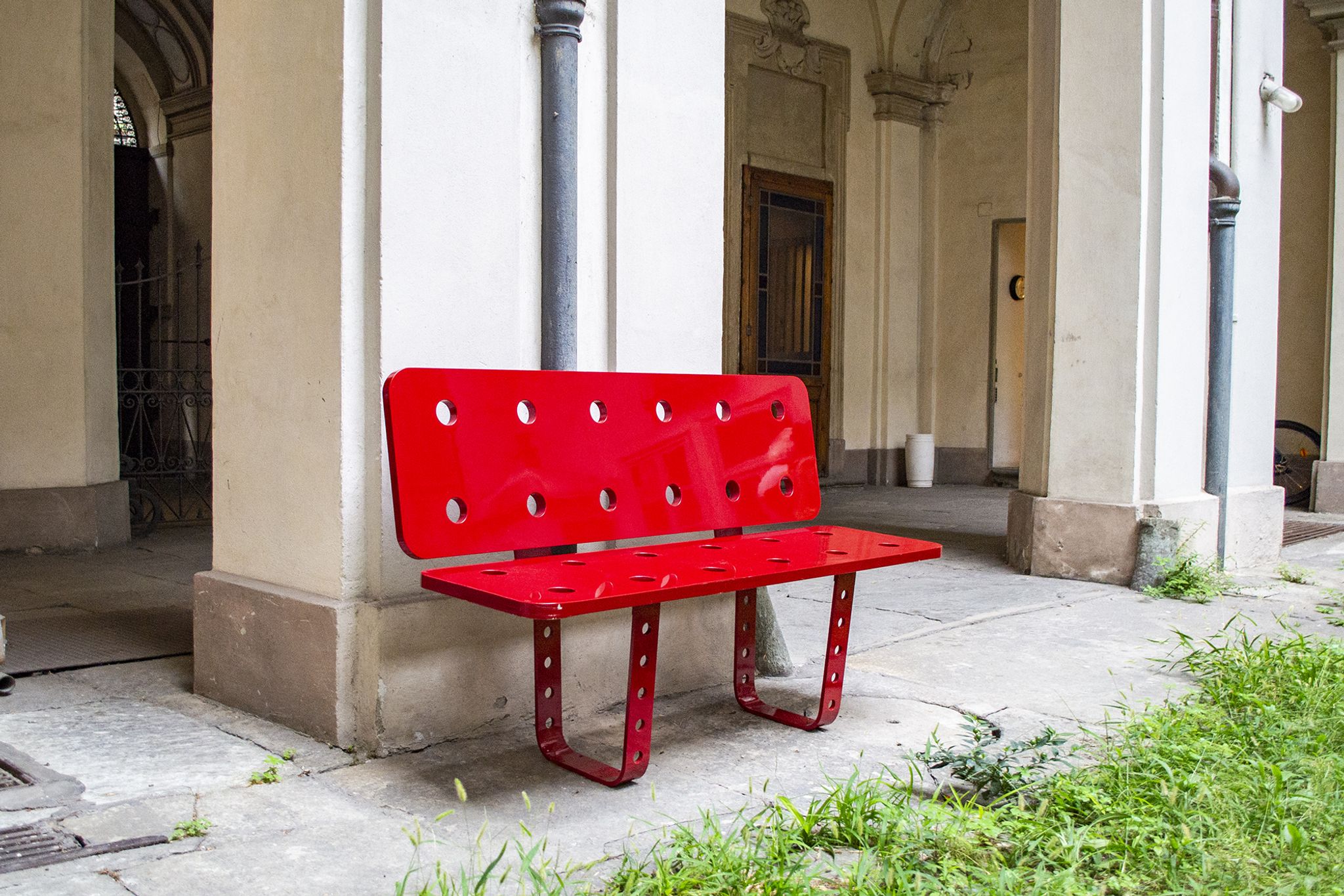 Banc Alfa Romeo peint Italie années 2000